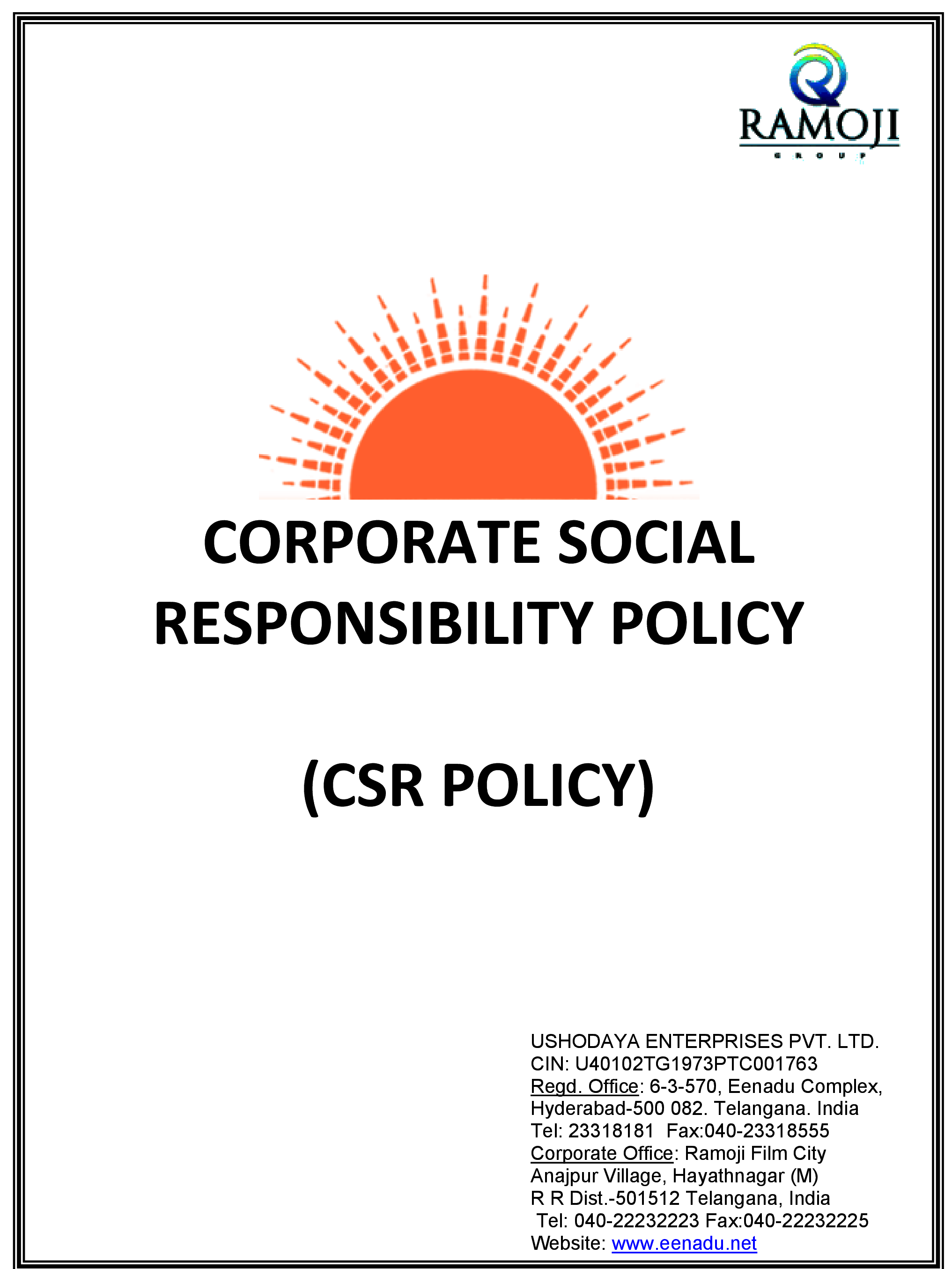 csr policy